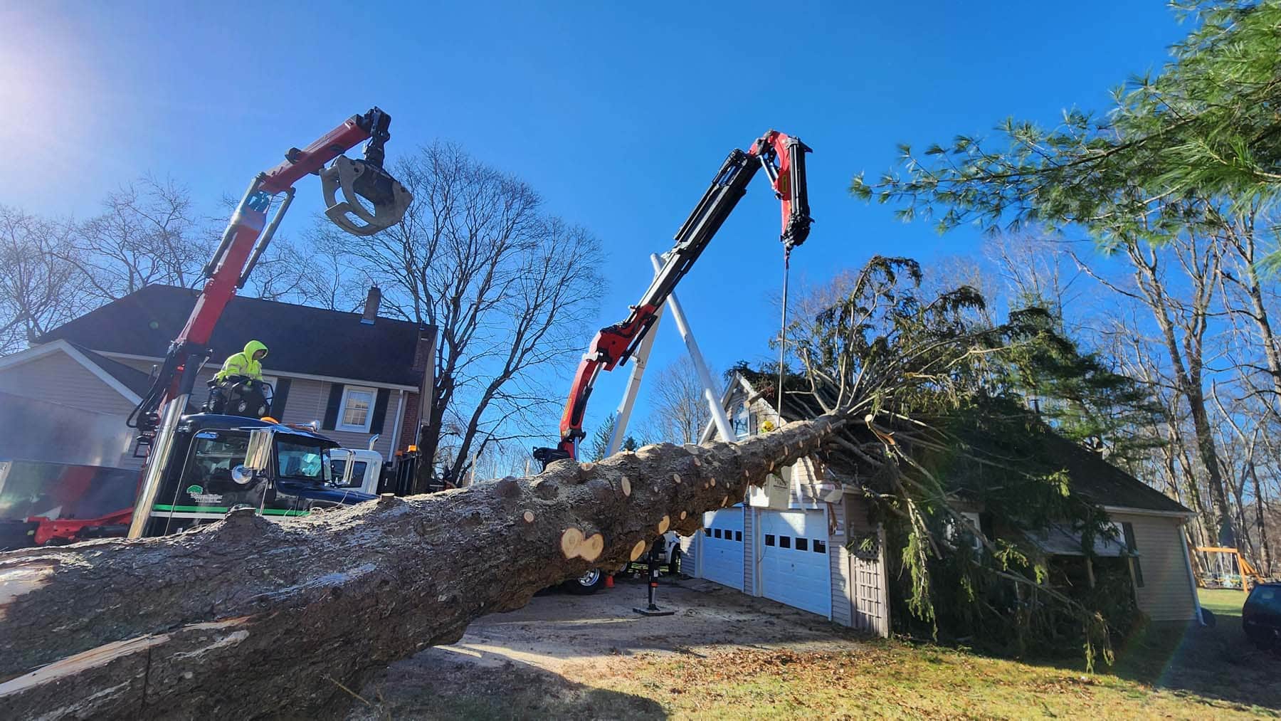 Storm Emergency tree removal tree service ct